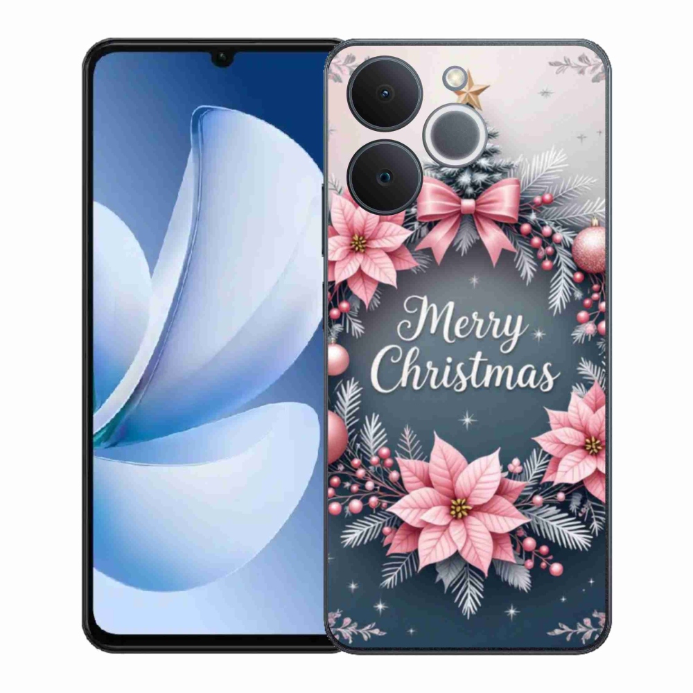 Gélový kryt mmCase na Realme Note 70T - merry christmas