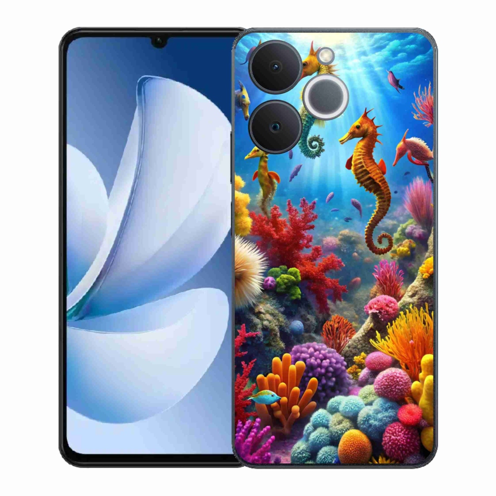 Gélový kryt mmCase na Realme Note 70T - morský svet 3