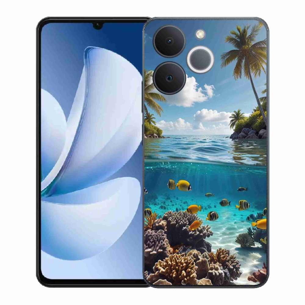 Gélový kryt mmCase na Realme Note 70T - morský svet 4