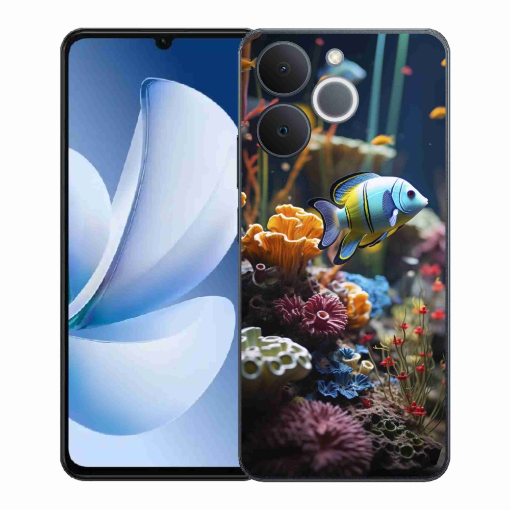 Gélový kryt mmCase na Realme Note 70T - morský svet 5