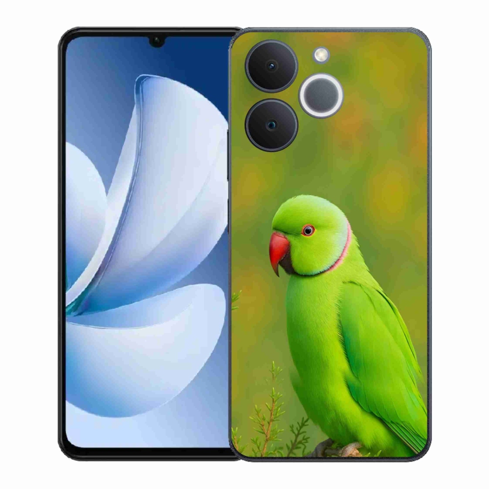 Gélový kryt mmCase na Realme Note 70T - papagáj Alexandr 2