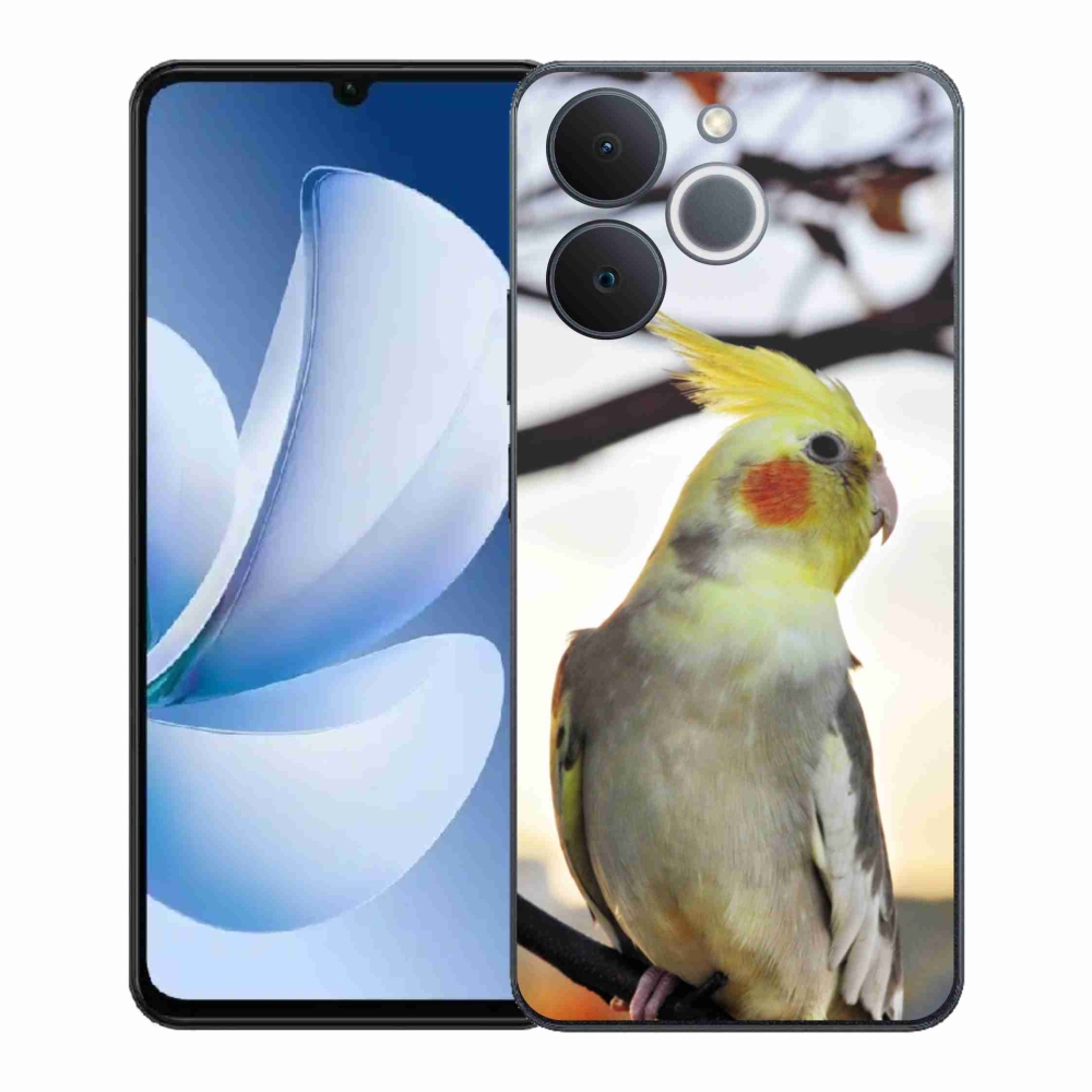 Gélový kryt mmCase na Realme Note 70T - papagáj korela