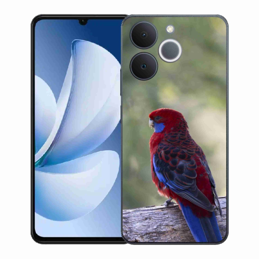 Gélový kryt mmCase na Realme Note 70T - papagáj rosela