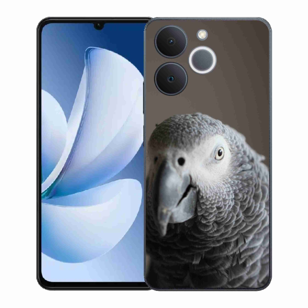 Gélový kryt mmCase na Realme Note 70T - papagáj žako 2