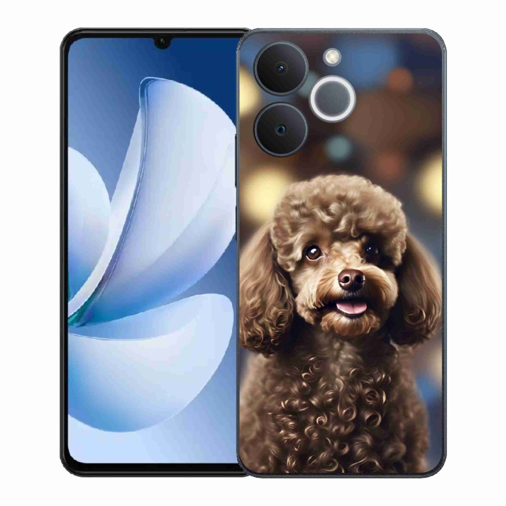 Gélový kryt mmCase na Realme Note 70T - roztomilý pudel