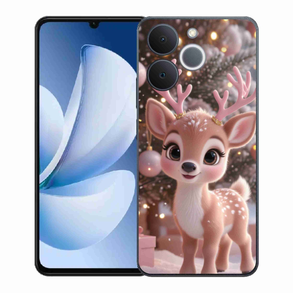 Gélový kryt mmCase na Realme Note 70T - roztomilý sob