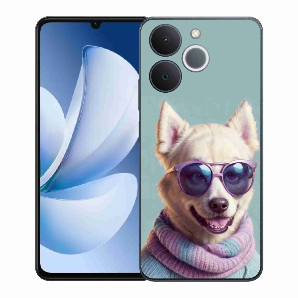 Gélový kryt mmCase na Realme Note 70T - štýlový nemecký špic