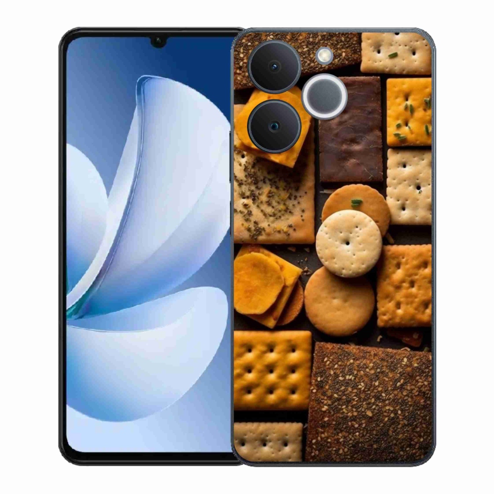 Gélový kryt mmCase na Realme Note 70T - sušienky
