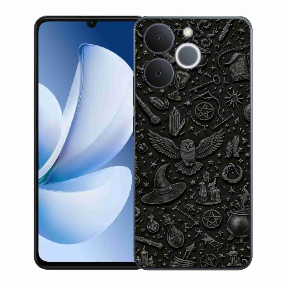 Gélový kryt mmCase na Realme Note 70T - tmavý magický svet