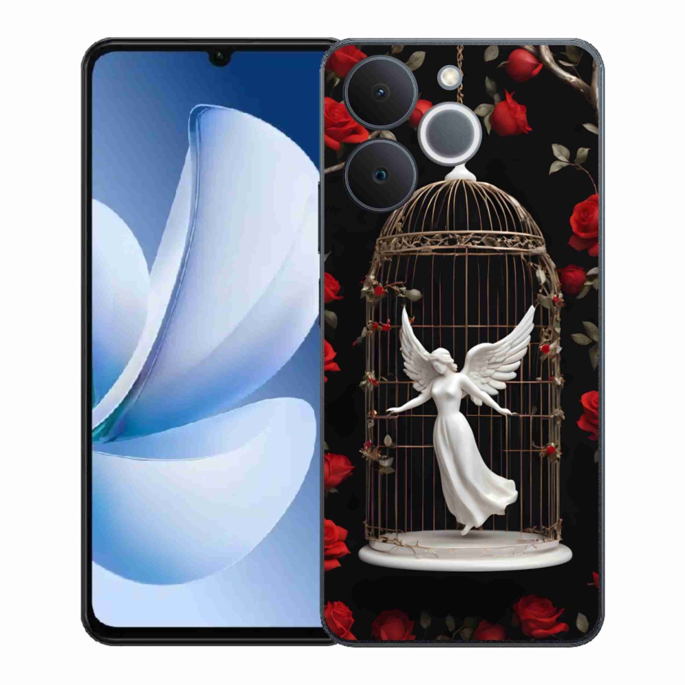 Gélový kryt mmCase na Realme Note 70T - uväznený anjel
