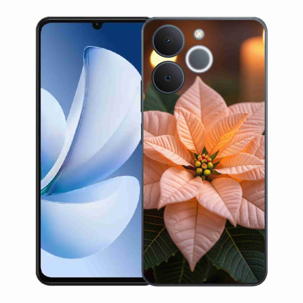 Gélový kryt mmCase na Realme Note 70T - vianočná hviezda