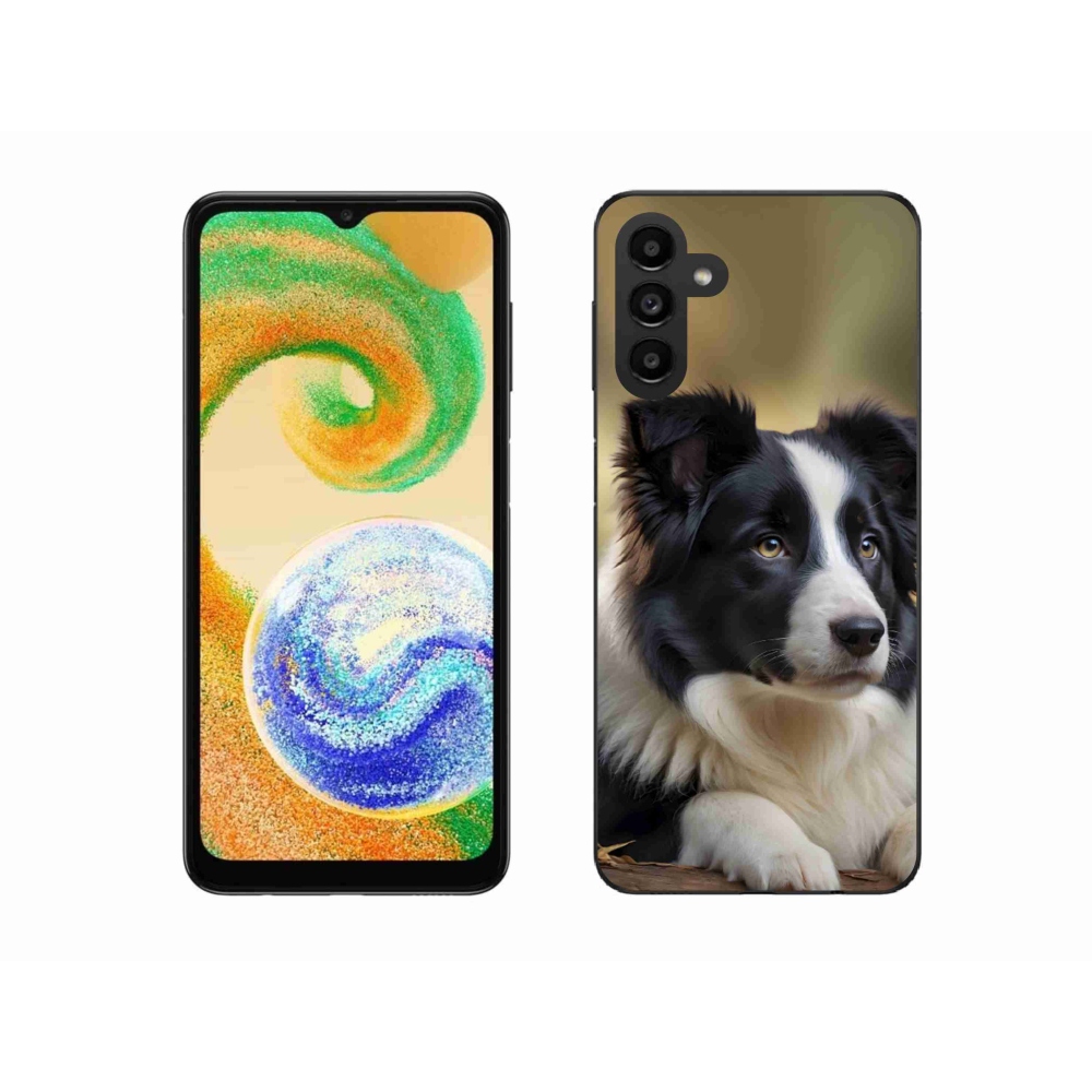 Gélový kryt mmCase na Samsung Galaxy A04s (164,7x76,7x9,1 mm) - border kólia 2