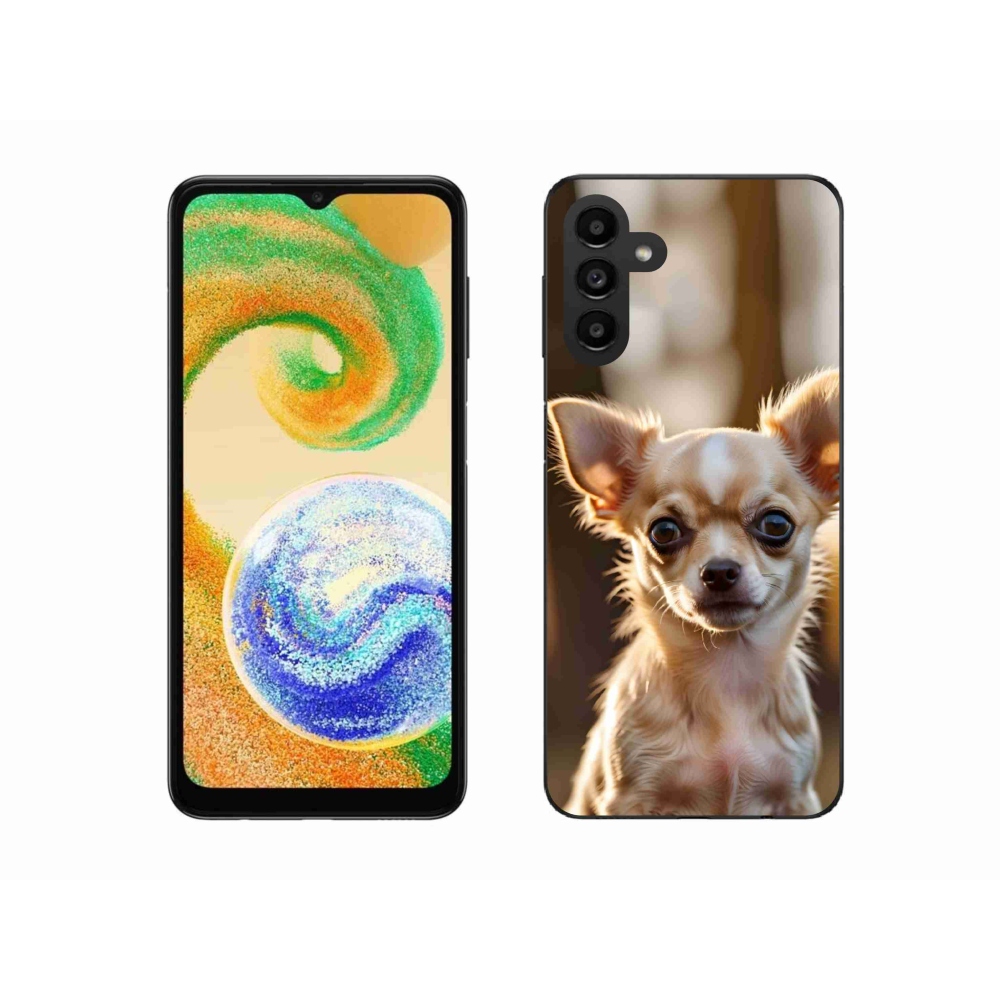 Gélový kryt mmCase na Samsung Galaxy A04s (164,7 x76, 7x9, 1 mm) - čivava 6