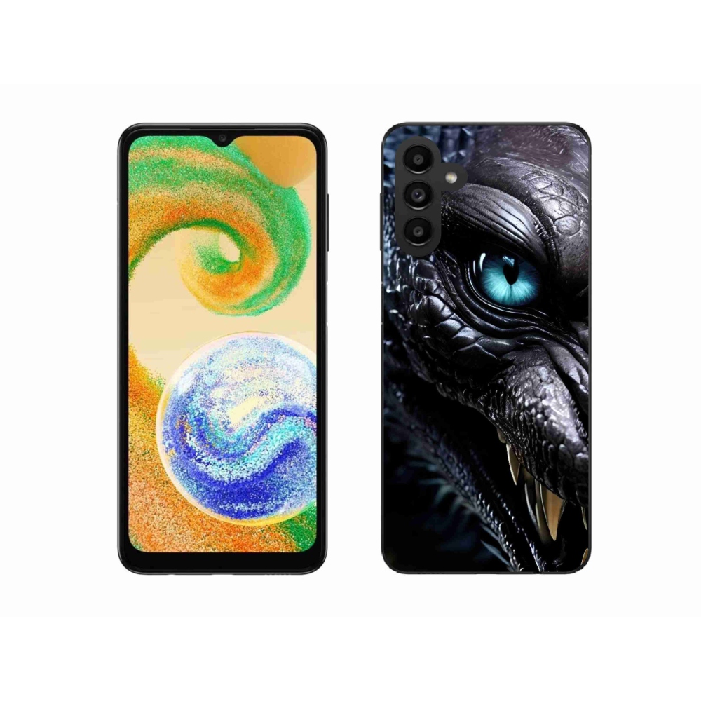 Gélový kryt mmCase na Samsung Galaxy A04s (164,7x76,7x9,1 mm) - dračí pohľad