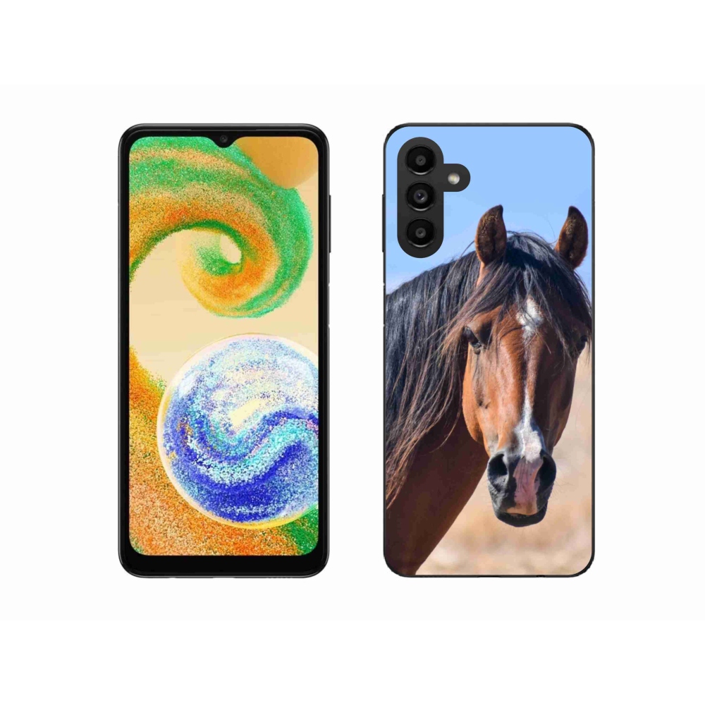 Gélový kryt mmCase na Samsung Galaxy A04s (164,7 x76, 7x9, 1 mm) - pokojný kôň