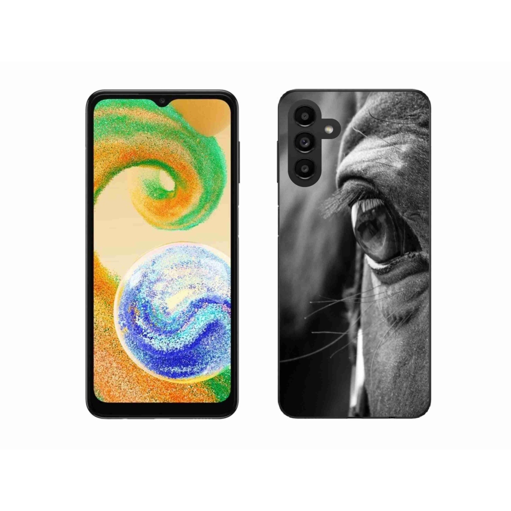 Gélový kryt mmCase na Samsung Galaxy A04s (164,7 x76, 7x9, 1 mm) - konský pohľad