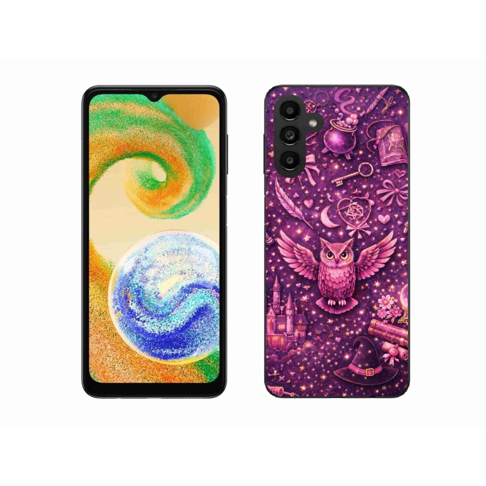 Gélový kryt mmCase na Samsung Galaxy A04s (164,7 x76, 7x9, 1 mm) - magický svet