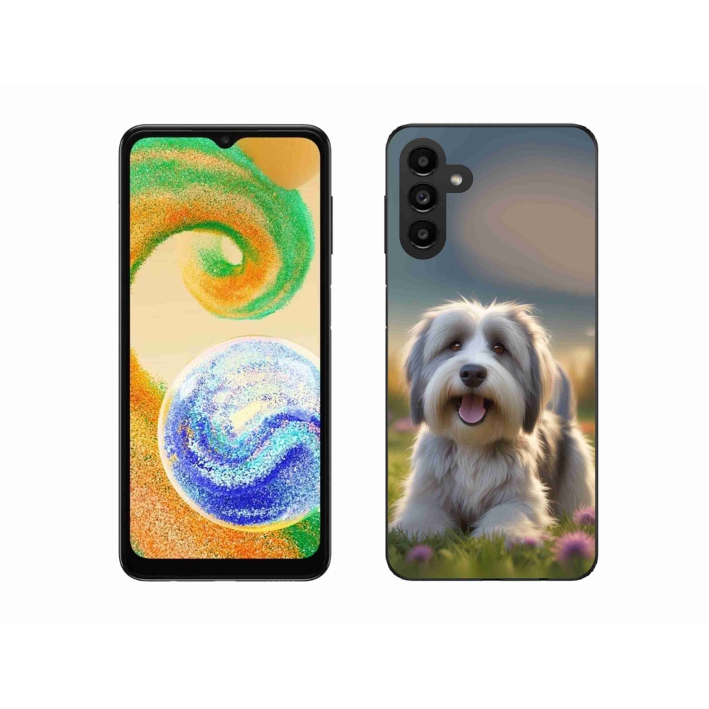 Gélový kryt mmCase na Samsung Galaxy A04s (164,7 x76, 7x9, 1 mm) - roztomilý havanský psík