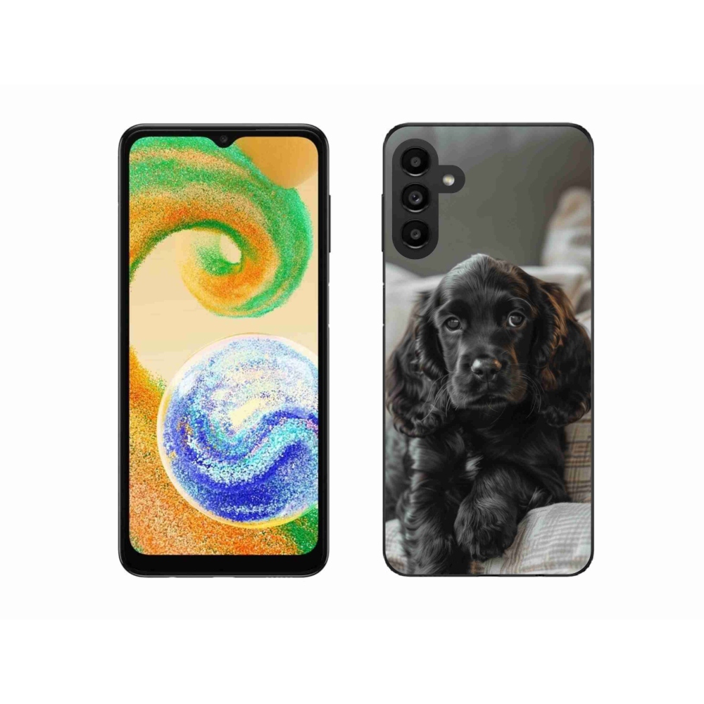 Gélový kryt mmCase na Samsung Galaxy A04s - anglický kokeršpaniel
