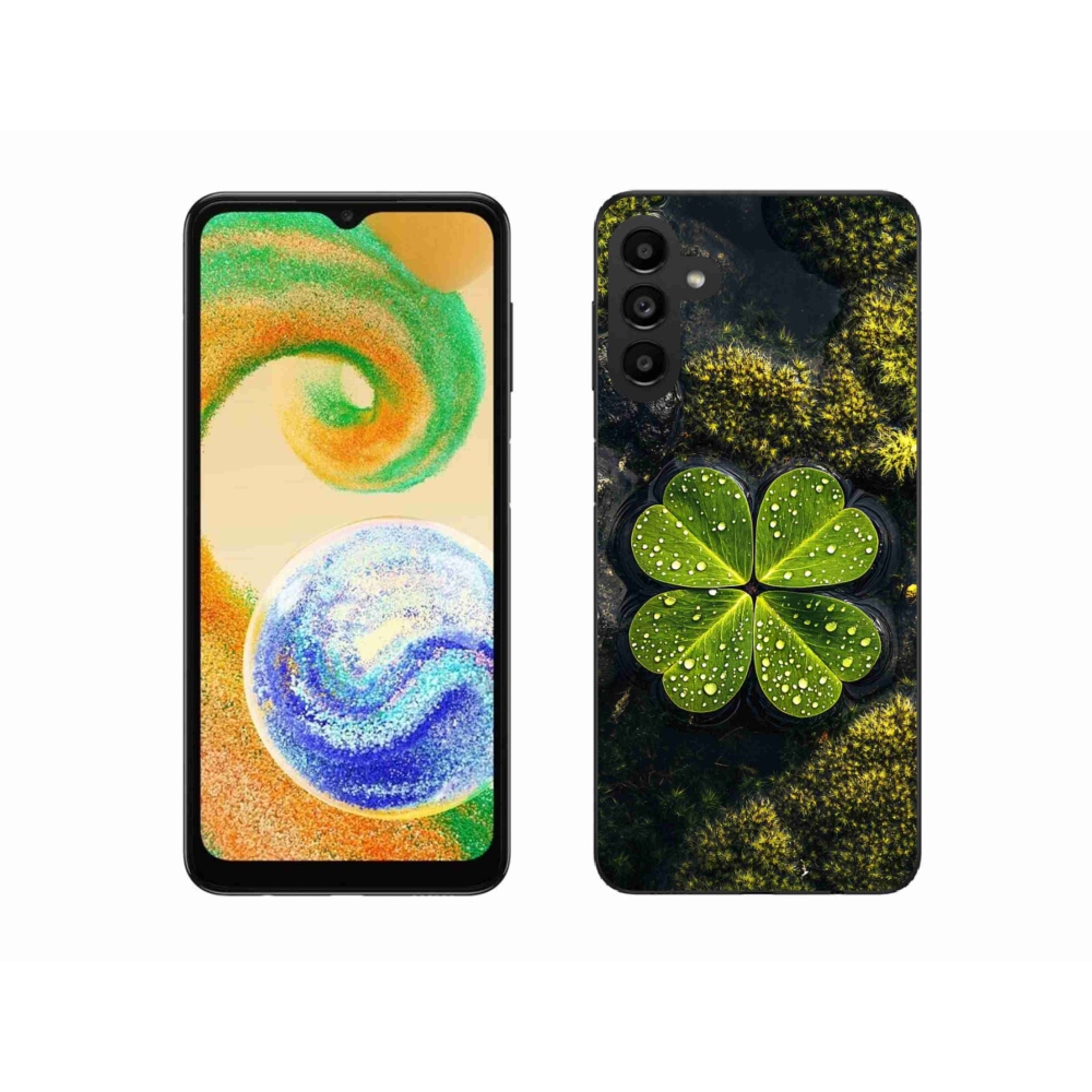 Gélový kryt mmCase na Samsung Galaxy A04s - štvorlístok