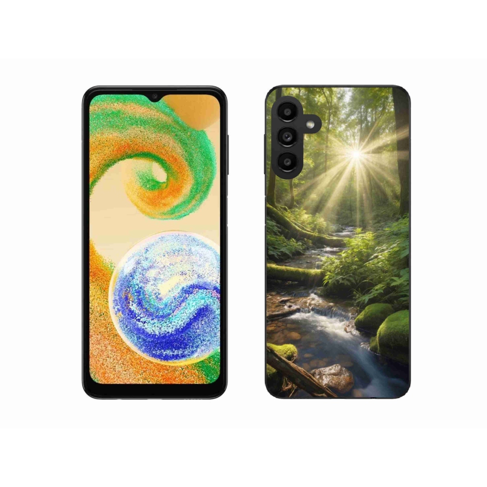 Gélový kryt mmCase na Samsung Galaxy A04s - hlbina lesa