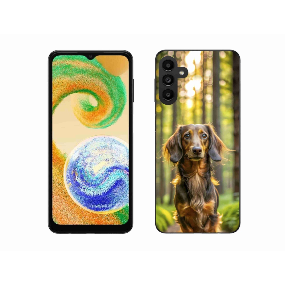Gélový kryt mmCase na Samsung Galaxy A04s - jazvečík 4