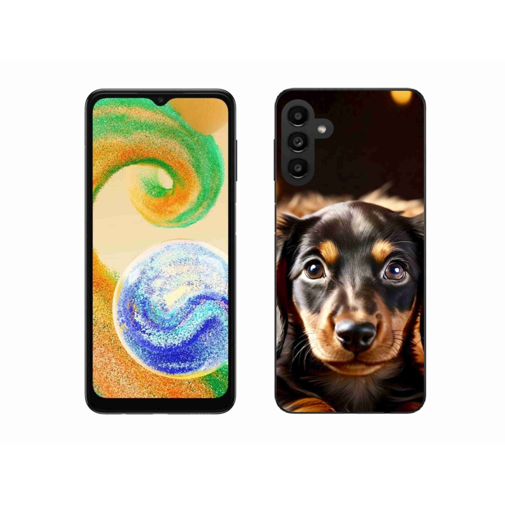 Gélový kryt mmCase na Samsung Galaxy A04s - jazvečík