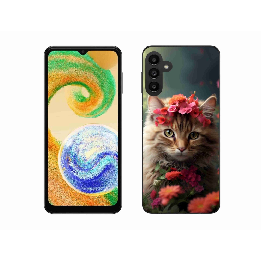 Gélový kryt mmCase na Samsung Galaxy A04s - mačacia princezná