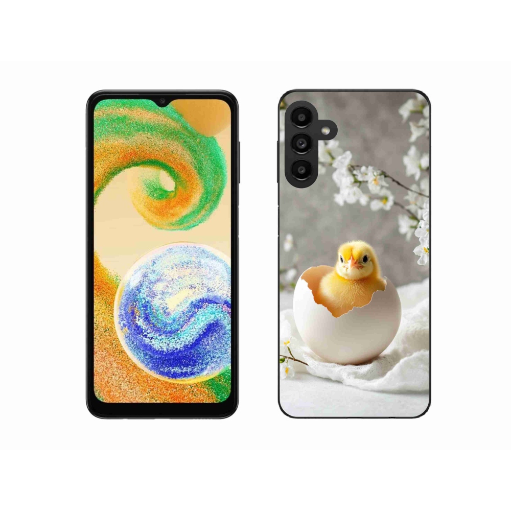 Gélový kryt mmCase na Samsung Galaxy A04s - kuriatko