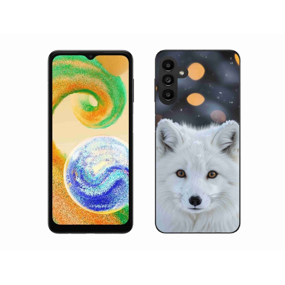 Gélový kryt mmCase na Samsung Galaxy A04s - líška polárna