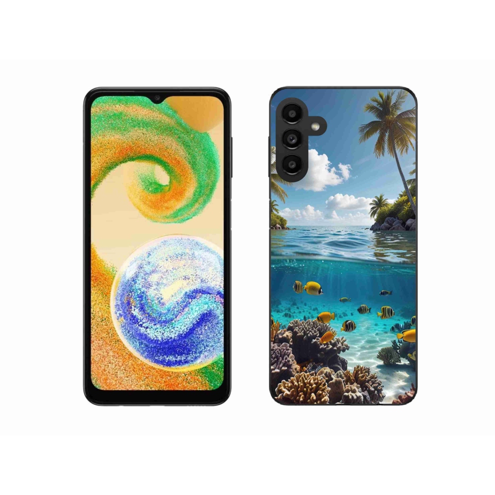 Gélový kryt mmCase na Samsung Galaxy A04s - morský svet 4