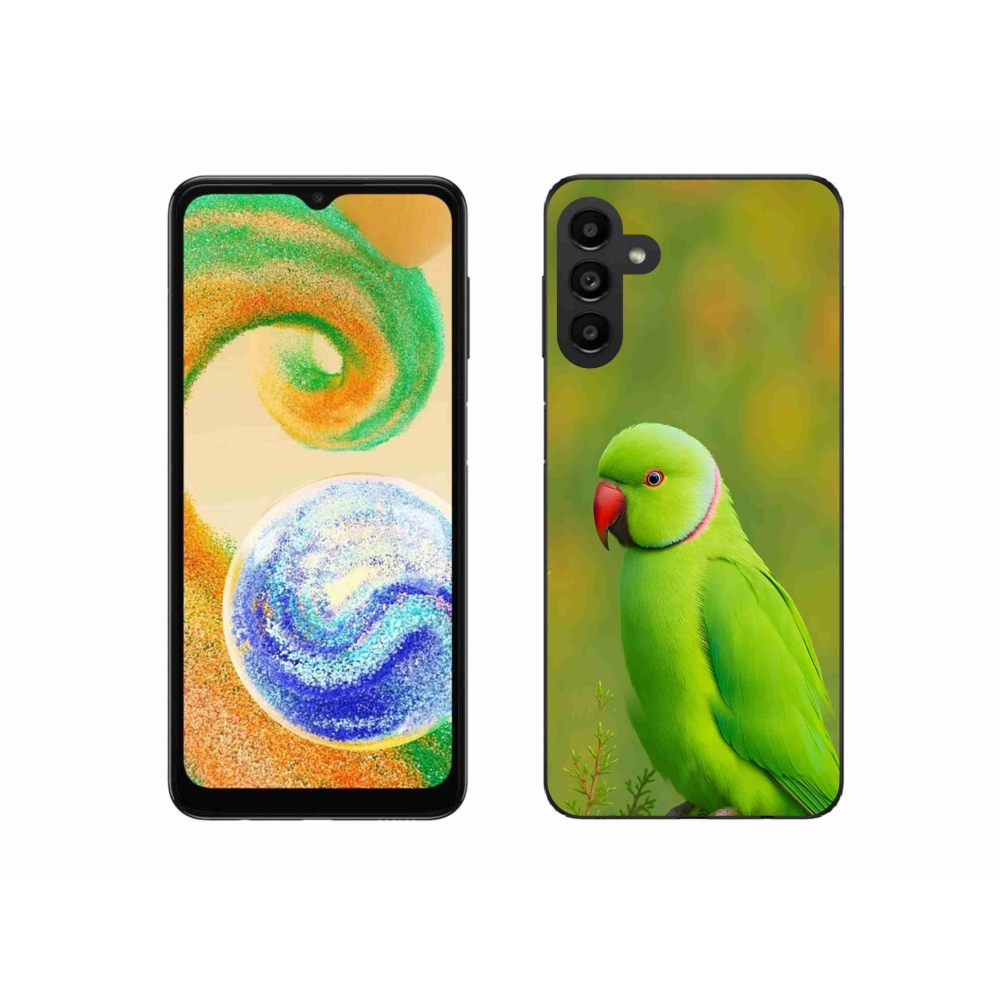 Gélový kryt mmCase na Samsung Galaxy A04s - papagáj alexander 2