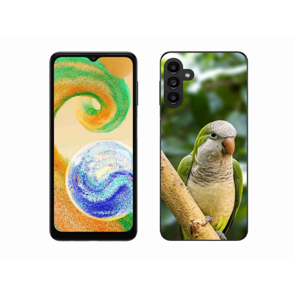 Gélový kryt mmCase na Samsung Galaxy A04s - papagáj mníšok