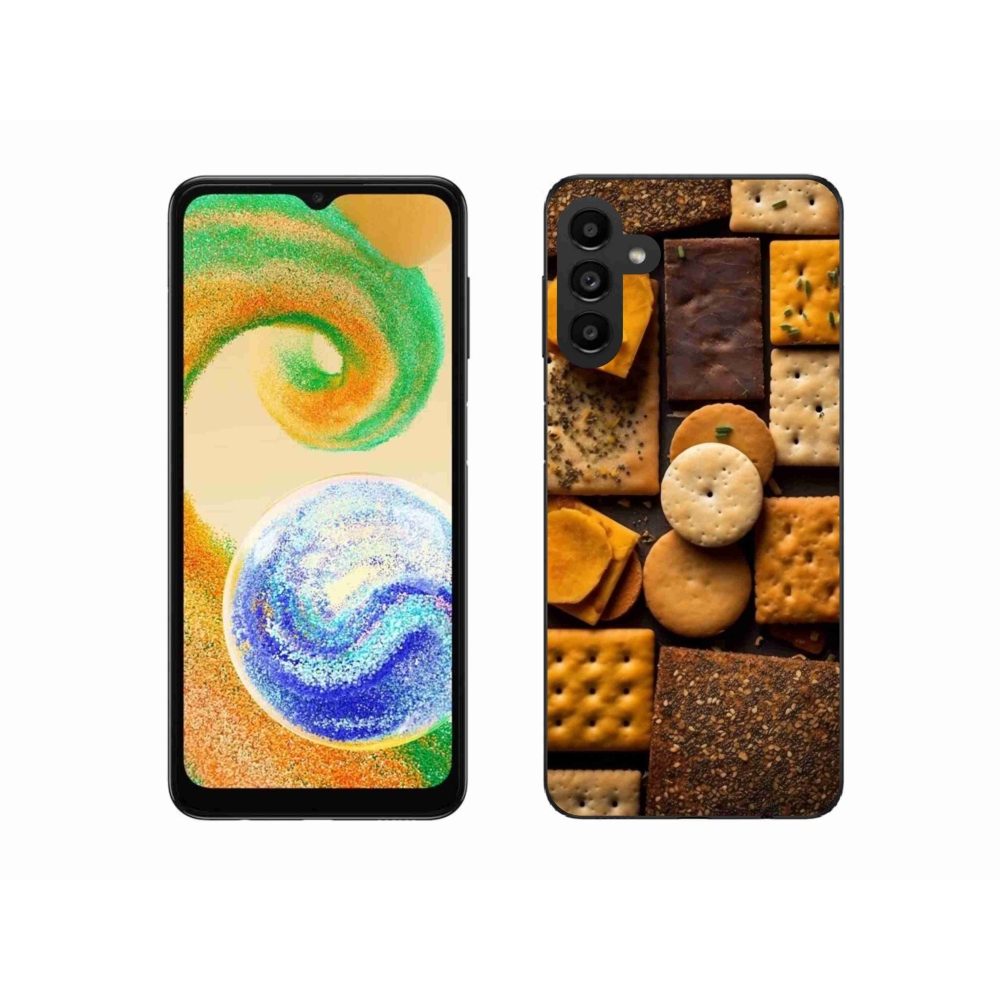 Gélový kryt mmCase na Samsung Galaxy A04s - sušienky
