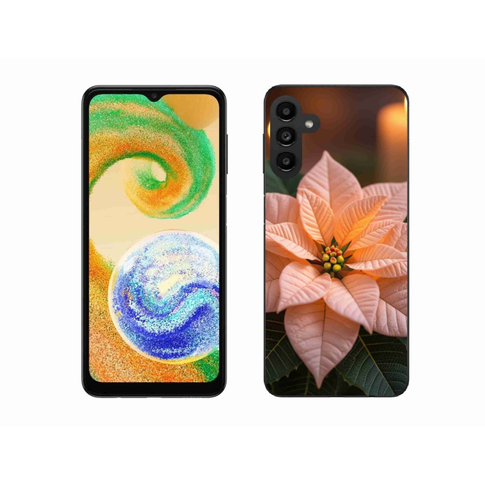 Gélový kryt mmCase na Samsung Galaxy A04s - vianočná hviezda