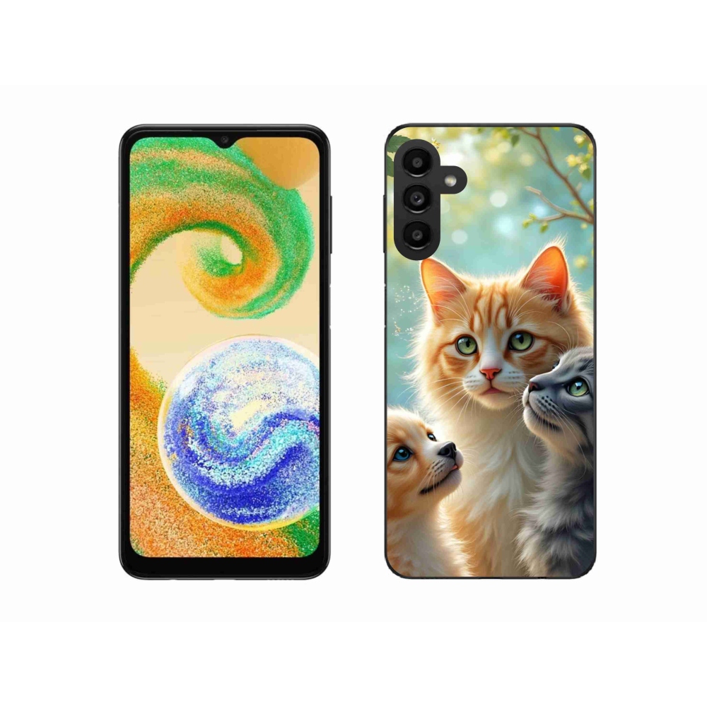 Gélový kryt mmCase na Samsung Galaxy A04s - zvieracie priateľstvo 2