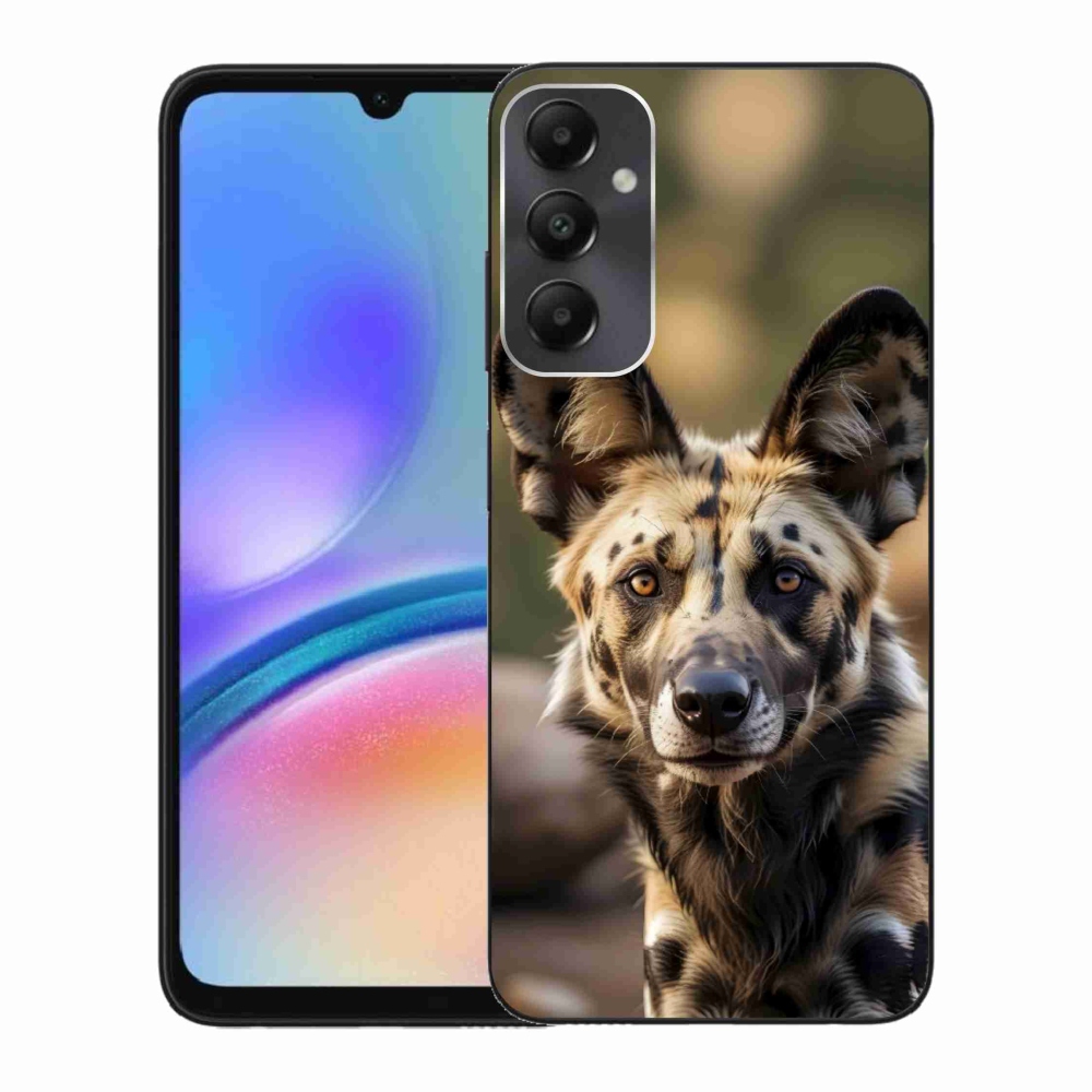 Gélový kryt mmCase Samsung Galaxy A05s - africký divoký pes