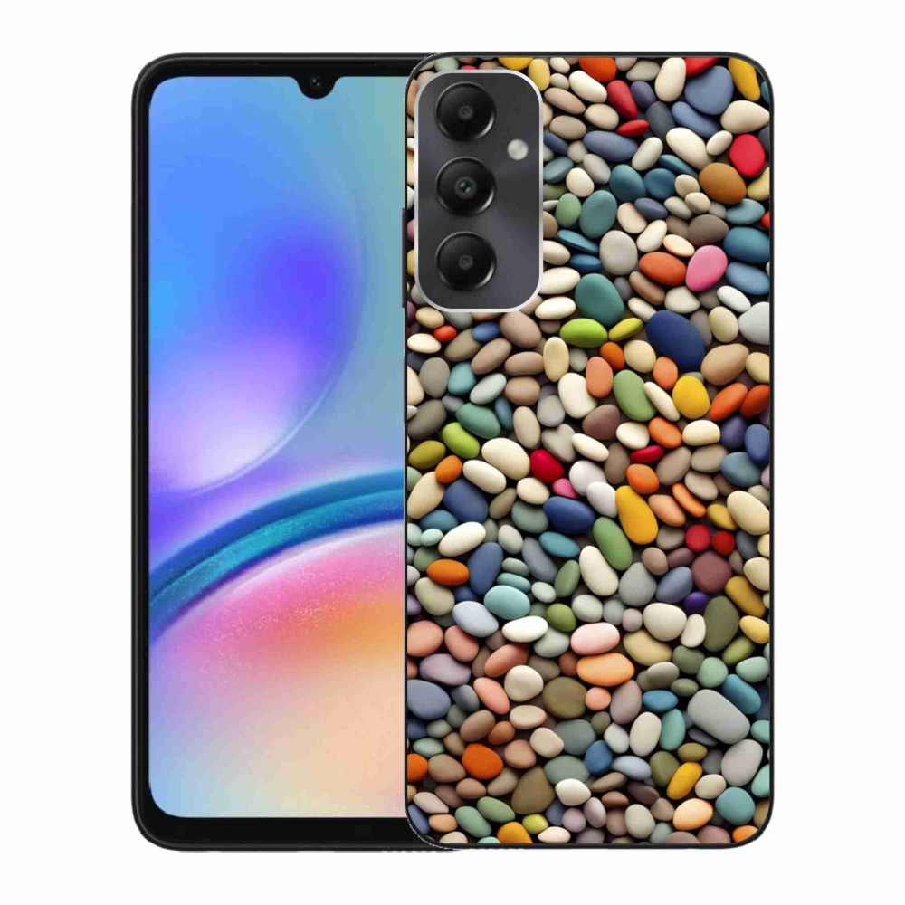 Gélový kryt mmCase na Samsung Galaxy A05s - farebné kamienky 2