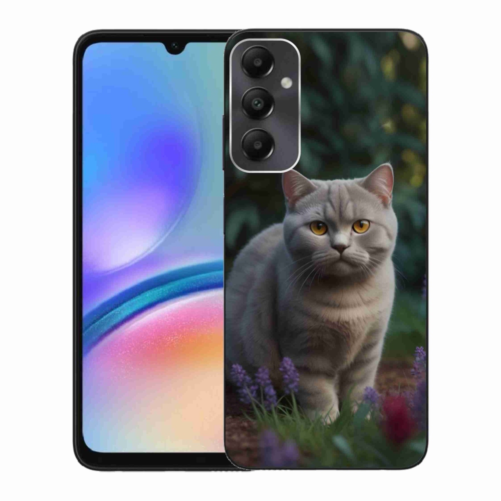 Gélový kryt mmCase na Samsung Galaxy A05s - britská mačka