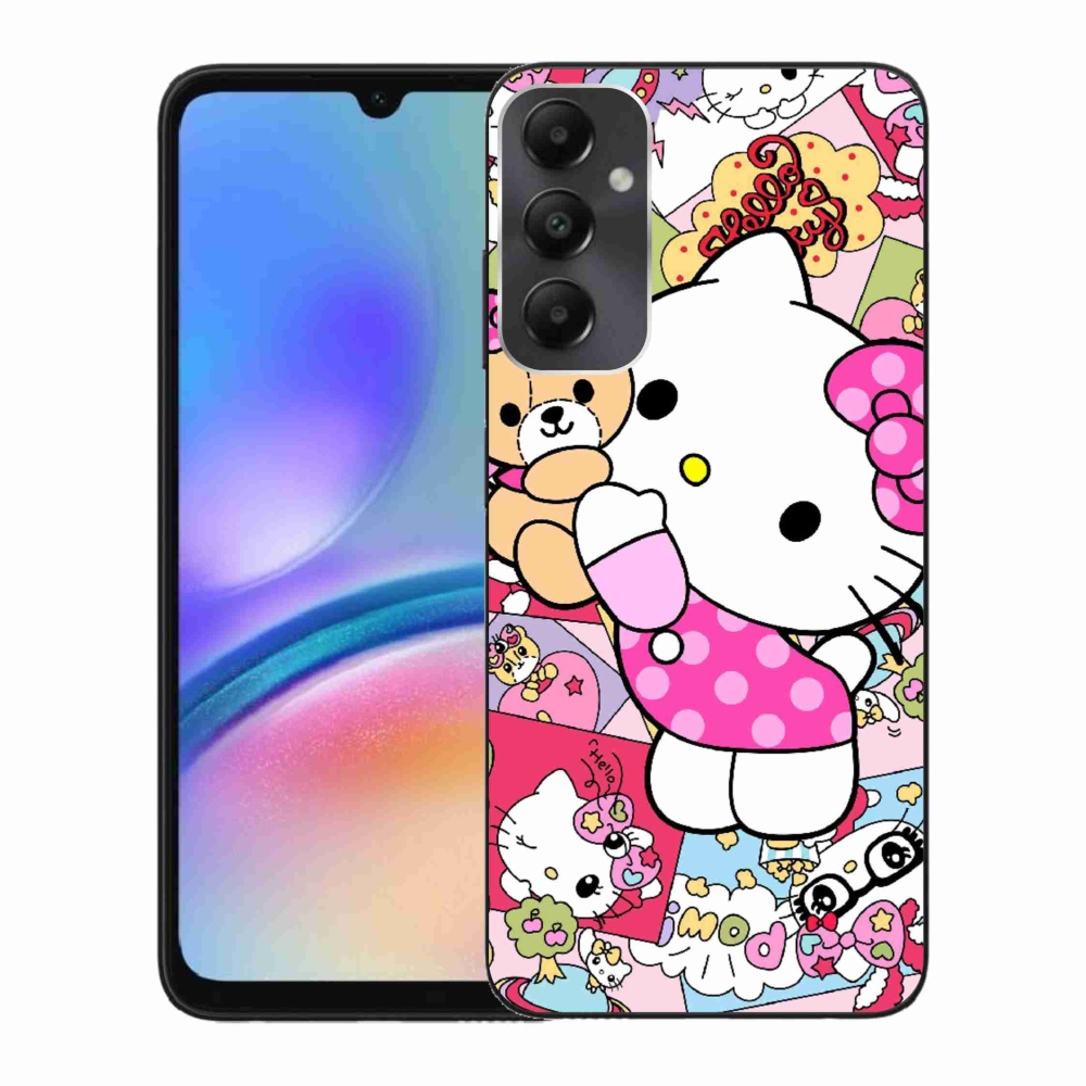 Gélový kryt mmCase na Samsung Galaxy A05s - cute kitty