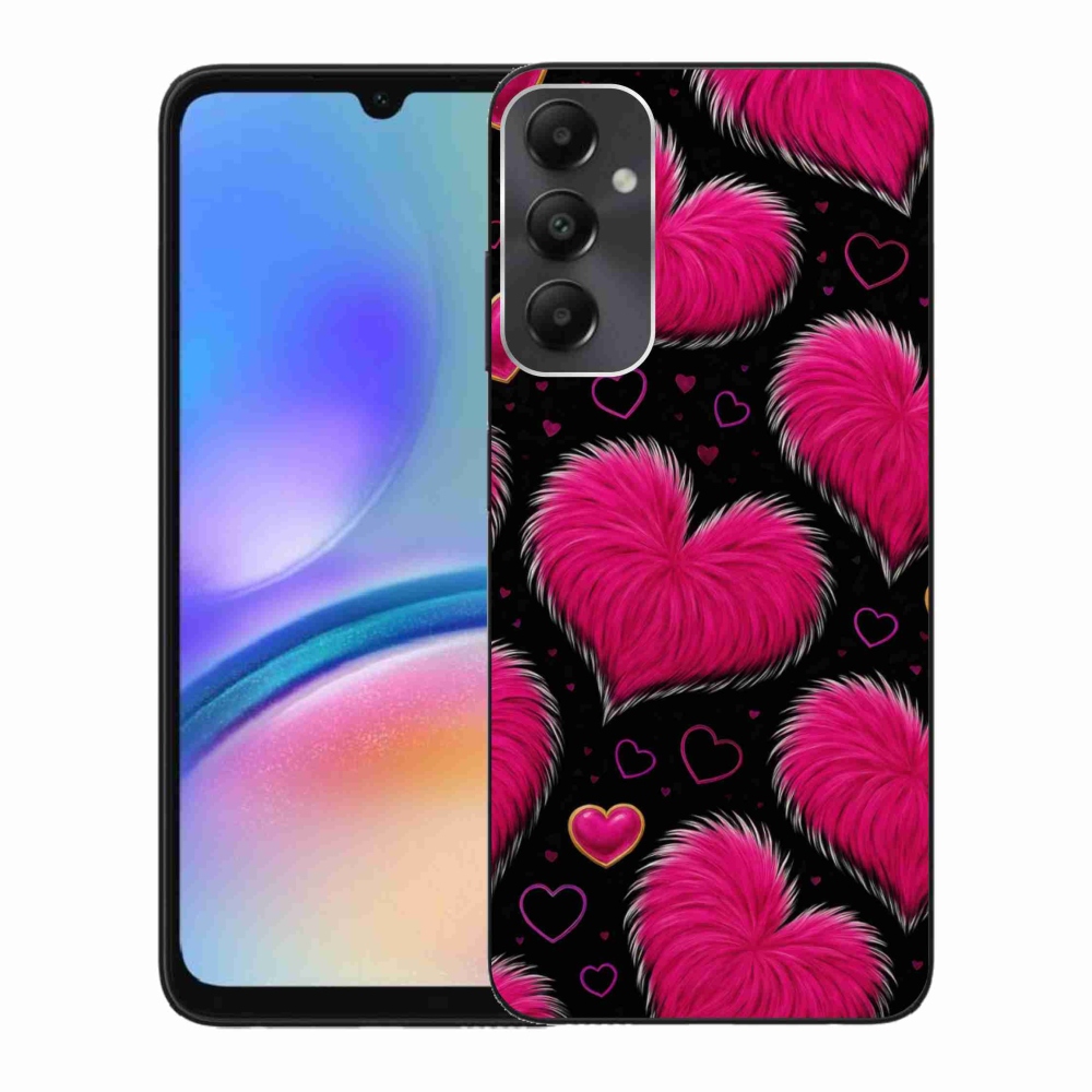 Gélový kryt mmCase na Samsung Galaxy A05s - hebké srdce