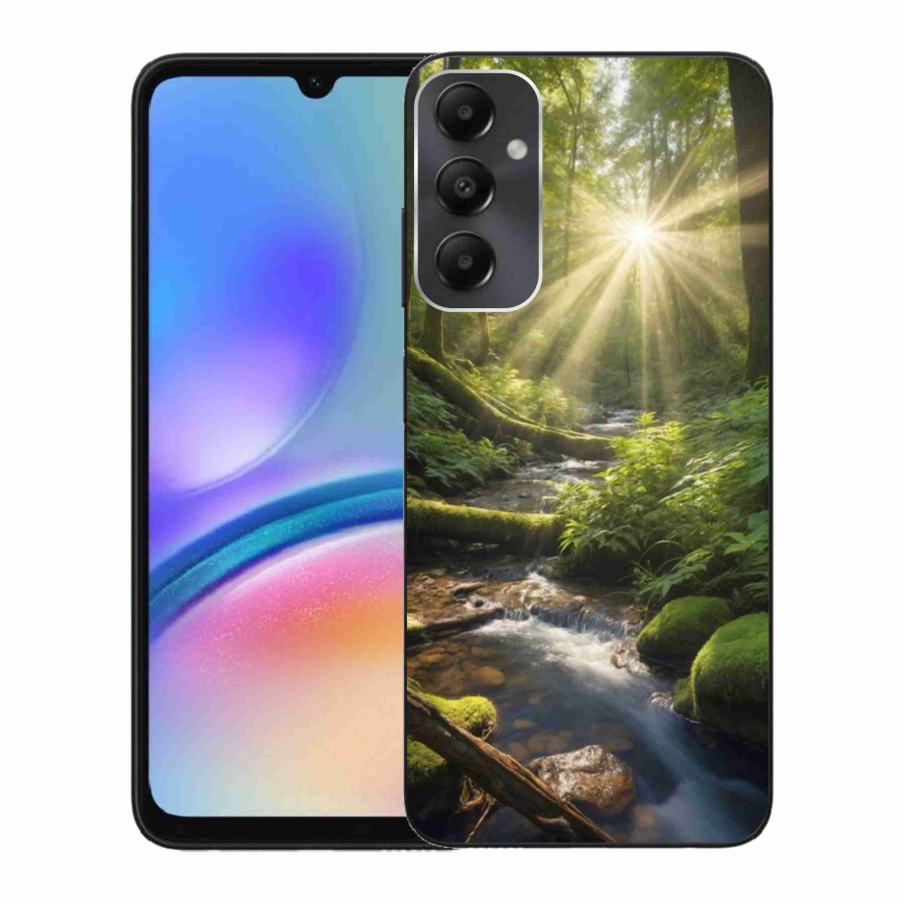 Gélový kryt mmCase na Samsung Galaxy A05s - hlbina lesa