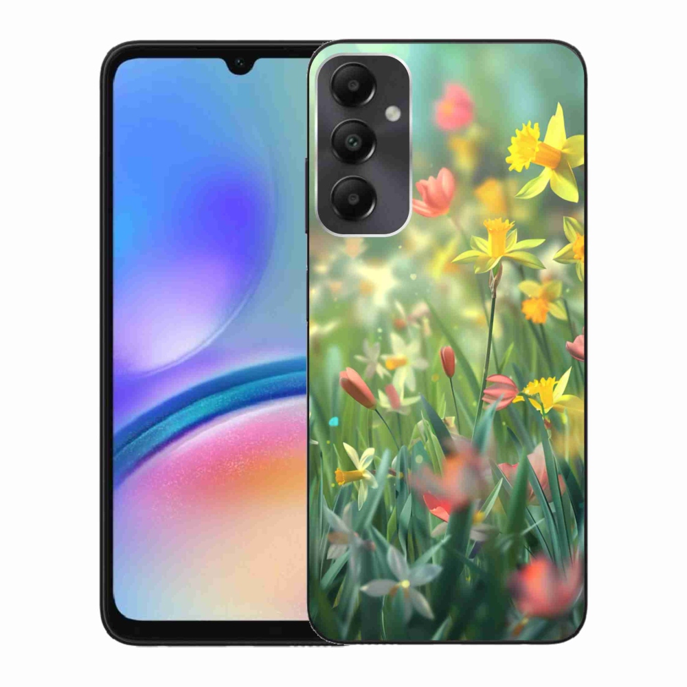 Gélový kryt mmCase na Samsung Galaxy A05s - jarné kvety