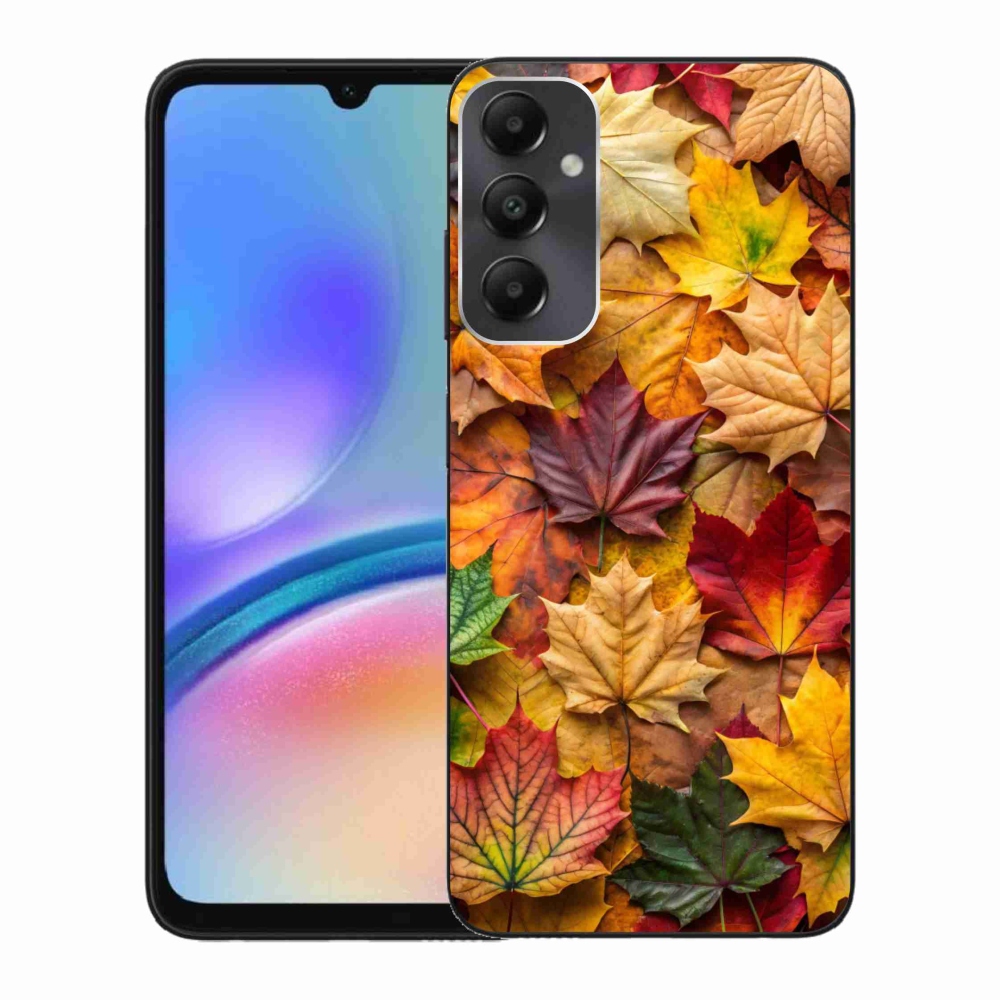 Gélový kryt mmCase na Samsung Galaxy A05s - javorové listy 2