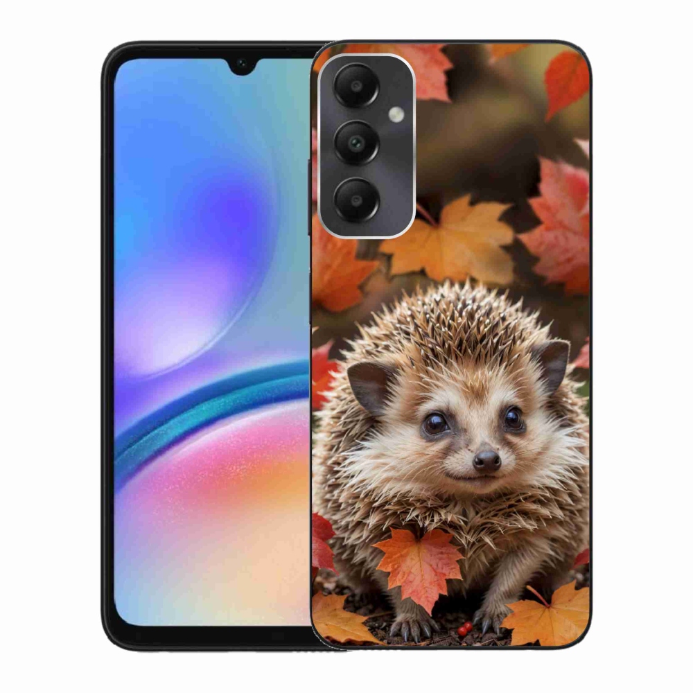 Gélový kryt mmCase na Samsung Galaxy A05s - ježko v lístia