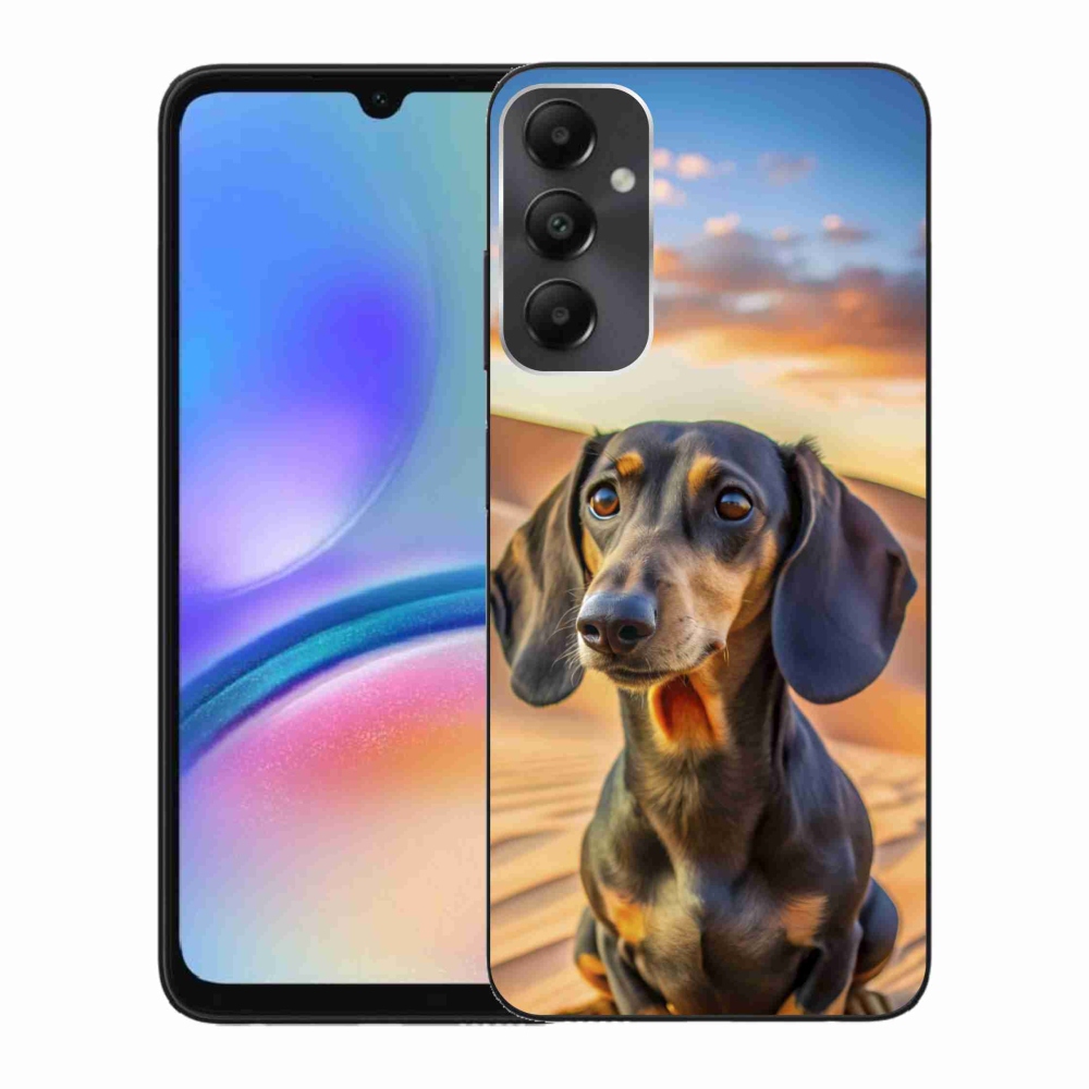 Gélový kryt mmCase na Samsung Galaxy A05s - jazvečík 3