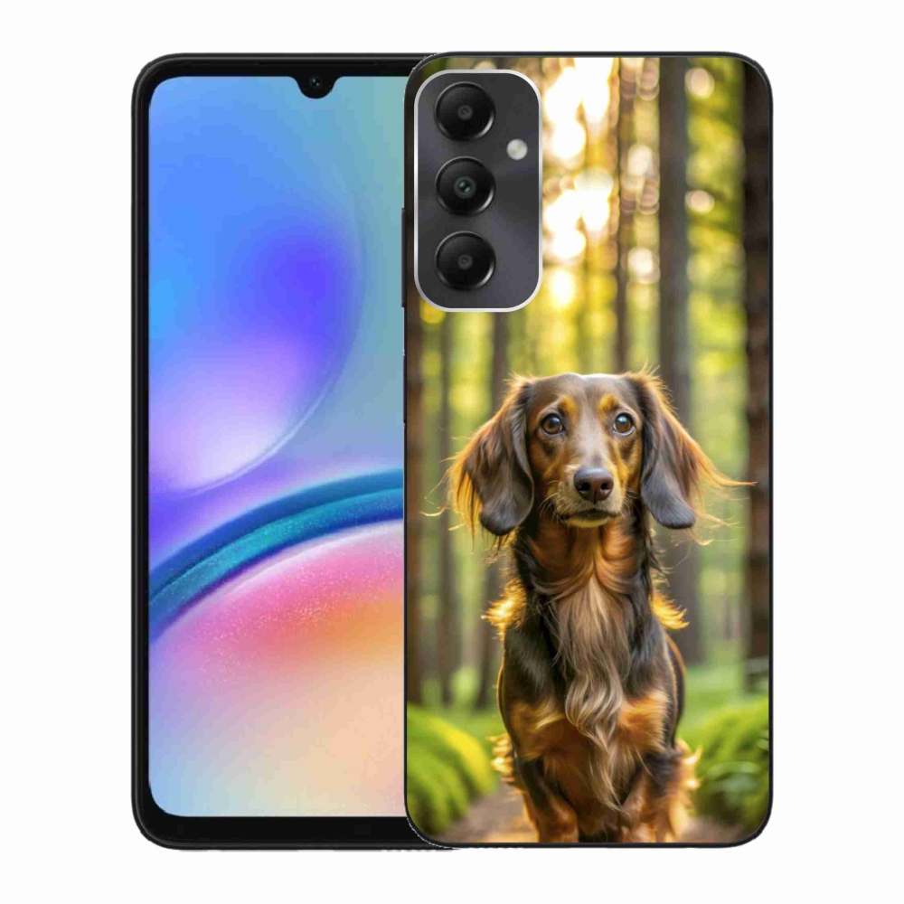 Gélový kryt mmCase na Samsung Galaxy A05s - jazvečík 4