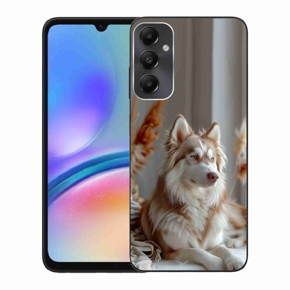 Gélový kryt mmCase na Samsung Galaxy A05s - pokojný sibírsky husky