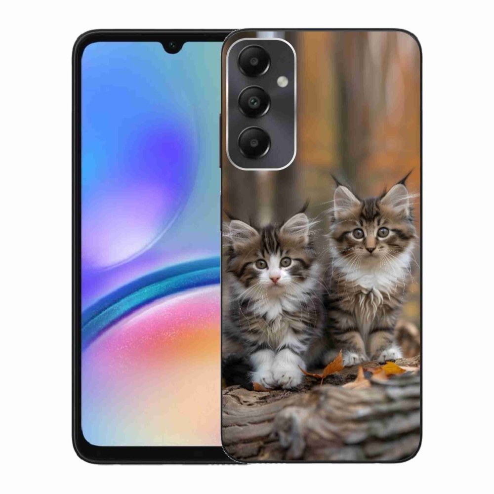 Gélový kryt mmCase na Samsung Galaxy A05s - mačacie duo 3