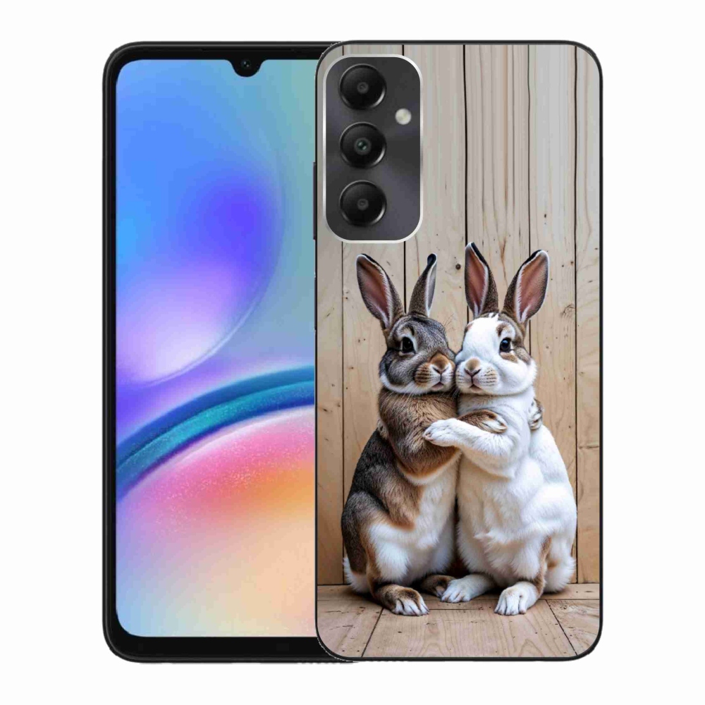 Gélový kryt mmCase na Samsung Galaxy A05s - králičie pár